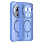 Hibridni ovitek HaloFrost II MagSafe za Xiaomi 17 Ultra - sky blue