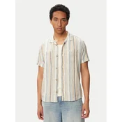 RVCA Srajca Exotica 23A041504 Kremna Regular Fit