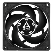 ARCTIC P8 PWM PST crni ventilator 80 mm / PWM / PST / crni