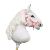 BB Nastavljiva ovratnica za konje Hobby Horse A3 - roza
