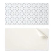 shumee Samolepilna vinilna plošča - Stenska dekoracija za pisarno 100x50 cm Geometrijski vzorec z ovali