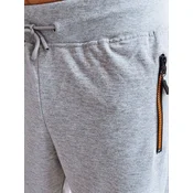 Light Grey Mens Dstreet Tracksuit Shorts
