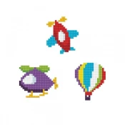 Diamond Dotz Set stikera Dijamantski mozaik Hot Air Balloon