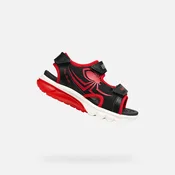 Black boys sandals Geox Ciberdron - Boys