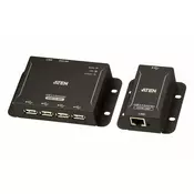 ATEN 4-Port USB 2.0 CAT 5 Extender (up to 50m) (UCE3250-AT-G)