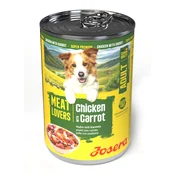 Josera Meatlovers Menu 6 x 400 g - Piletina i mrkva (novi dizajn)