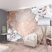 Samoljepljiva foto tapeta - Oriental Wings (Brown) 441x315