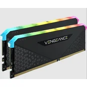 Corsair RAM memori?a DDR4 16Gb (2X8Gb) 3200Mhz Vengeance Rgb RS crna, Cmg16Gx4M2E3200C16