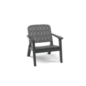 Hanah Home Trpezarijska stolica Silva, 67x78x60 cm, Tamnosiva