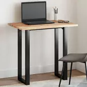 Stolna ploca 80 x 50 x 2 cm pravokutna od masivnog drva bagrema