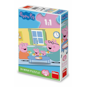 Dino - Puzzle Peppa Pig: Obed 24 maxi - 1 - 39 dijelova