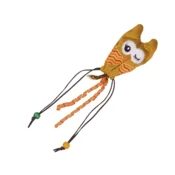 Nobby Mačka igrača Plišasta sova oranžna 25cm
