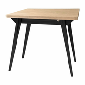 Raztegljiva jedilna miza z mizno ploščo v jesenovem dekorju 65x90 cm Envelope – Ragaba