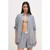 Rip Curl košulja za žene od viskoze BEACH DAYS PINSTRIPE