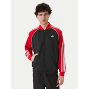 ADIDAS ORIGINALS Jopa na zadrgo Sst temno siva/rdeča/črna/bela