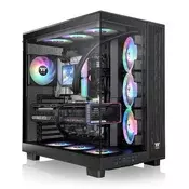 Thermaltake View 380 XL TG PC kucište – ATX, 4x ARGB Lite ventilatora, crno CA-11E-00M1WN-00