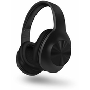 HYPERBASS BASS+ brezžične slušalke bluetooth z mikrofonom, Črna