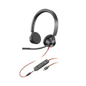 Slušalke Poly Headset Blackwire 3325, 3, 5 mm jack, USB-C, stereo