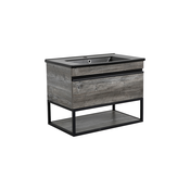 Loft Iron Nero Moras 75 stenska