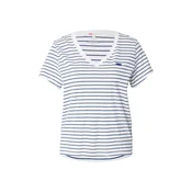 LEVIS  Majica Favorite Cotton V-Neck Tee mornarska/bela