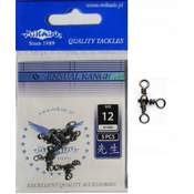 Vrtljivke Trojne Mikado Barrel Swivel Triple Št:1/0-12