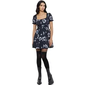 Ženska obleka KILLSTAR - Howling Moon - Black - KSRA013186