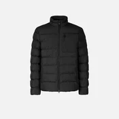 Black Mens Geox Snake Jacket - Mens