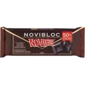 NOVI Novibloc temna čokolada 50% kakava 150 g - novo