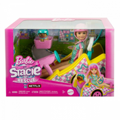 Doll Barbie Stacie and Go Kart movie vehicle