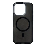 HURTEL Etui Glitter Case MagSafe za iPhone 16 Pro - črno z bleščicami