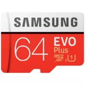 Samsung Evo Plus Micro SD Memory Card Class 10 64GB