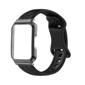 INF Zamenjava/združljiv del – Huawei Band 11 silikonski pašček z zaponko Black, (5000286174)