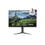 LG monitor 32GS85Q-BNanoIPS, 32, QHD, 180Hz, IPS, 350cd, 1ms, 2xHDMI, DP, 2xUSB 3.0, tamno sivi