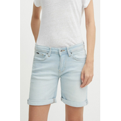 Jeans kratke hlače Pepe Jeans SLIM SHORT MW ženske, PL801120RH6