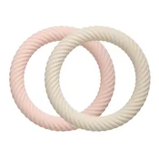 A Little Lovely Company® Komplet 2 grizala, Strawberry Cream