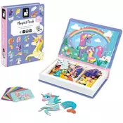 shumee Magneettinen yksisarvinen palapeli Magnetibook, Janod