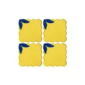 Octaevo komplet podstavkov iz bombaža 14 x 14 cm