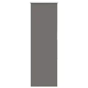 Vidaxl Rolo zatemnjena siv 60x150 cm tkanina širina 55,7 cm poliester