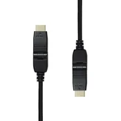 shumee ProXtend HDMI 2.0 kabel, vrtljiv za 360°, 2 m, V-FTP6A02G-SLIM, HDMI2.0R-002