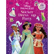 Disney Princess Dress Up Sticker Book