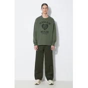 Hlače Dickies 874 moške, zelena barva, DK0A4XK6
