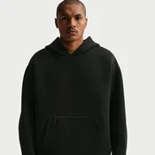 Mikina Nike Tech Mens Fleece Pullover Hoodie Black/ Black XXL