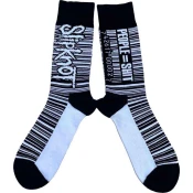 Slipknot Nogavice Barcode Black 36-40