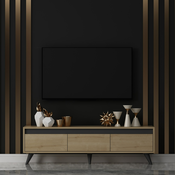 Hanah Home HANAH HOME Century - Sapphire Oak TV omarica, (20864978)