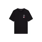 TOMMY HILFIGER Majica TH x CF1 rdeča/črna/bela