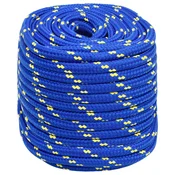 vidaXL Večnamenska uporabna vrv 16 mm 25 m Modra PP