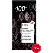 Cokolada tamna 100% kakao & kakao zrna BIO Vivani 80g