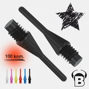 Kratke pikado špice BULLS / Star / 6mm - 2BA (100 kom)