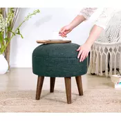 Atelier del Sofa Tabure 43cm Sivo-Zeleno