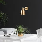 Opviq Zidna lampa E27 Max 40W, Zlatna